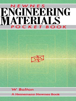 cover image of Newnes Engineering Materials Pocket Book